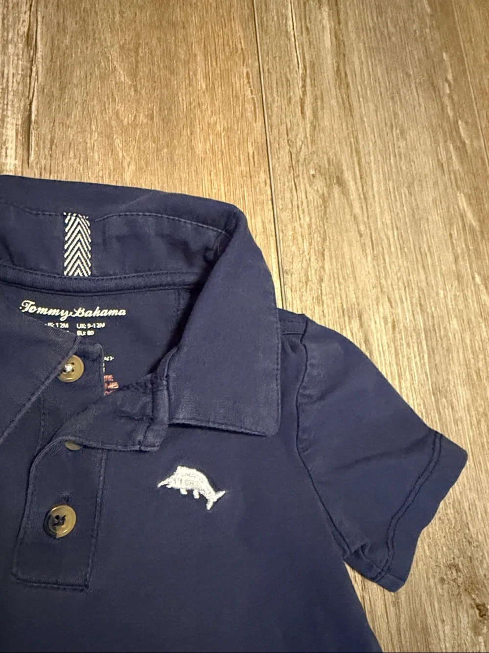 Tommy Bahama Navy Polo Shirt for Kids
